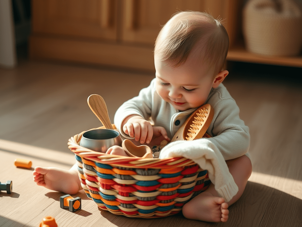 Watching My 11-Month-Old Play Independently (Even When It All Ends Up on the&nbsp;Floor)