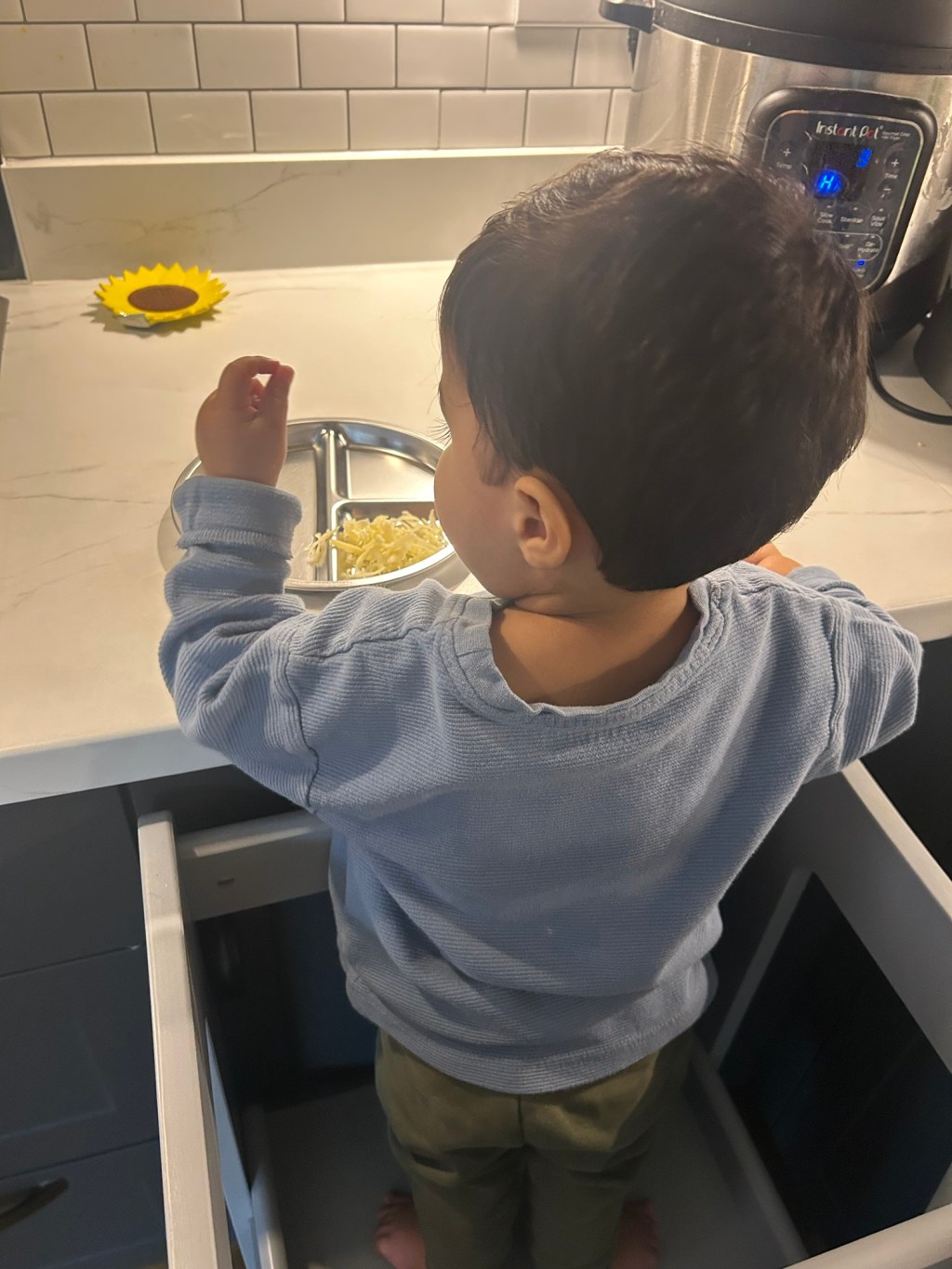 In the Kitchen with Toddler